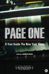 Page One A: Year Inside the New York Times